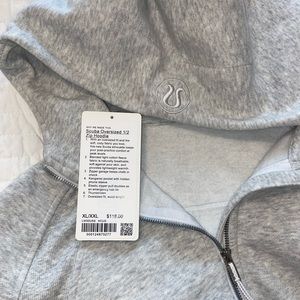 Lululemon Scuba Oversized 1/2 Zip size XL/XXL